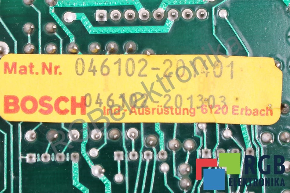 046102-201401 BOSCH - Refurbished - 24 Months Warranty