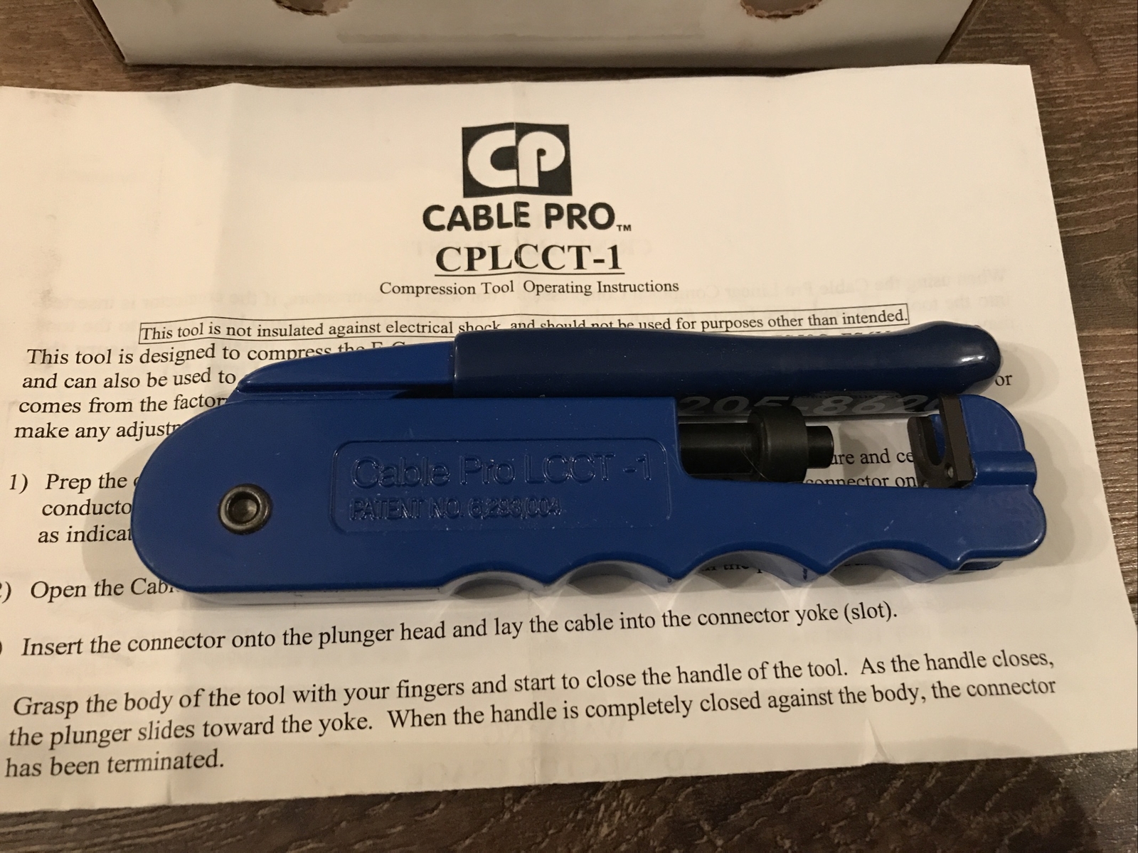 NEW Cable Pro/Digicon BNC Connector Assembler Tool (LCCT-1) FREE SHIPPING.