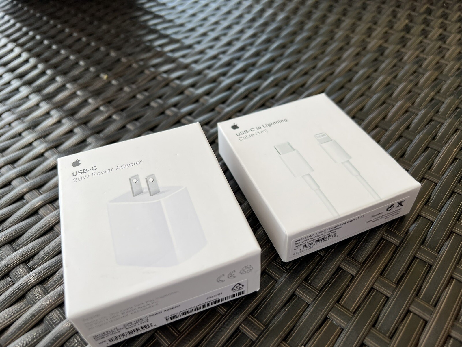 Cargador iPhne Original 20w