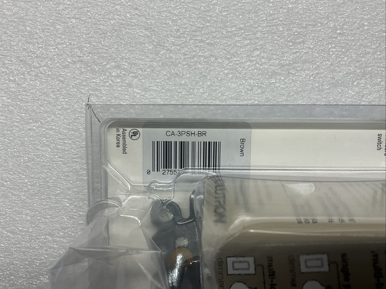 Lutron 3 Way Switch Brown
