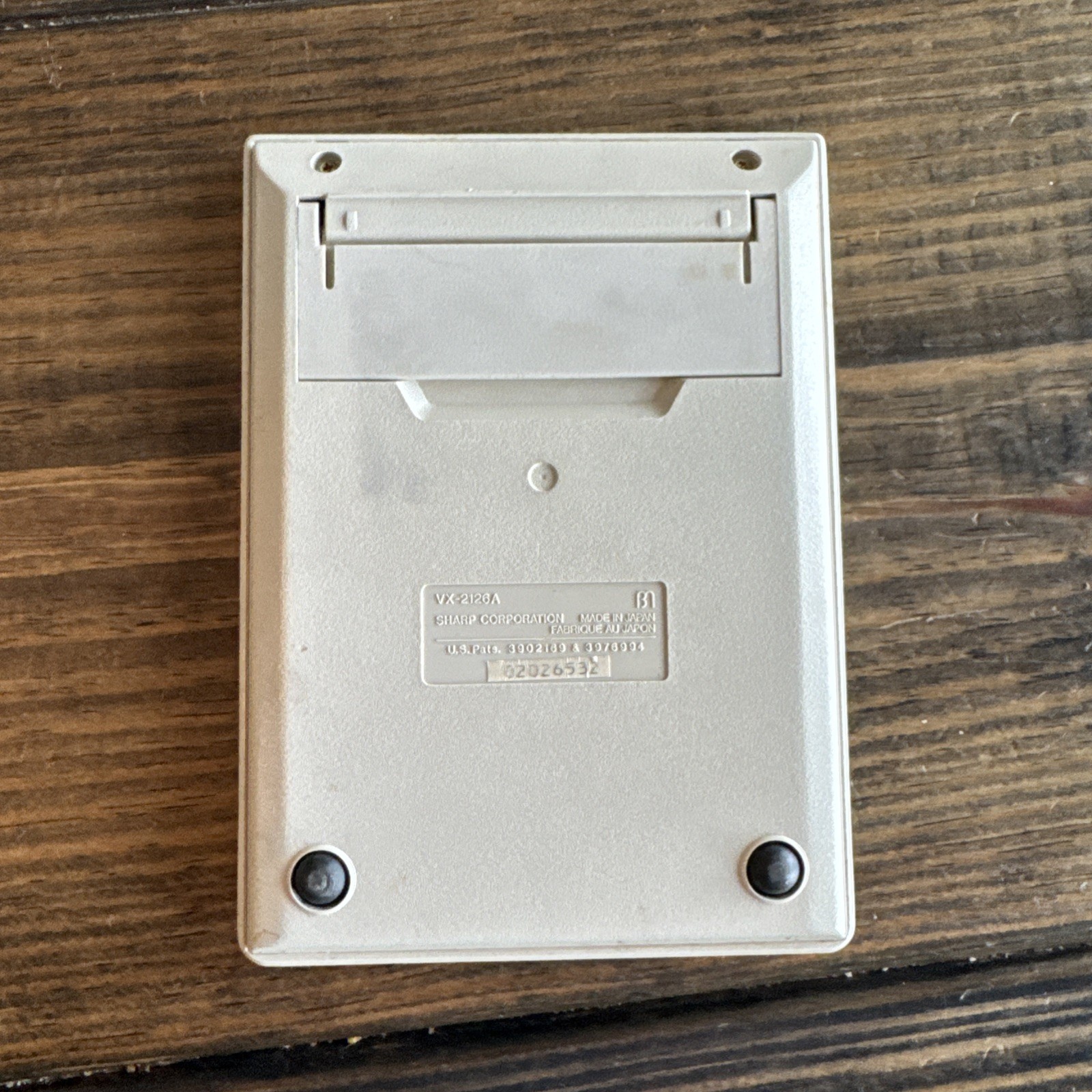 Sharp Compet VX-2126 Vintage 12-Digit Solar Calculator