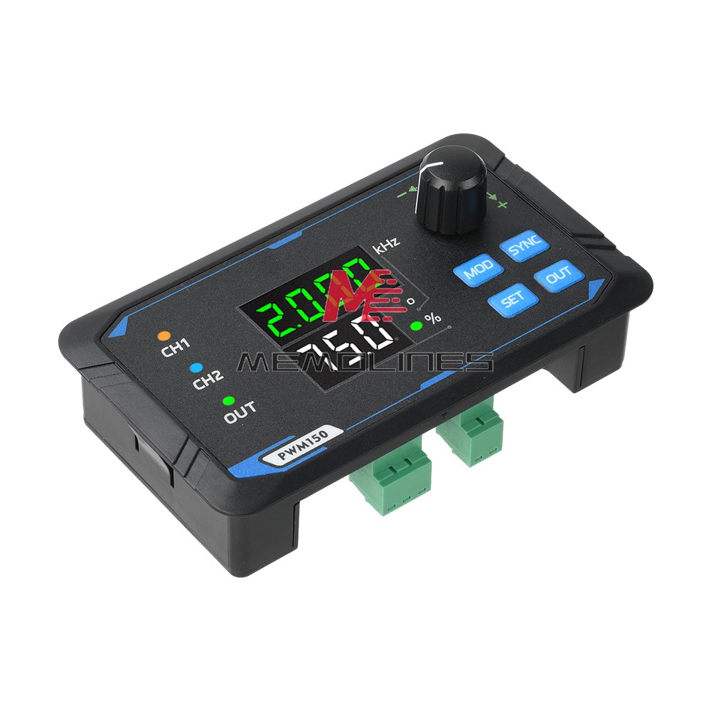 1Hz-150kHz PWM Pulse Frequency Duty Cycle Adjustable Module Signal Generator