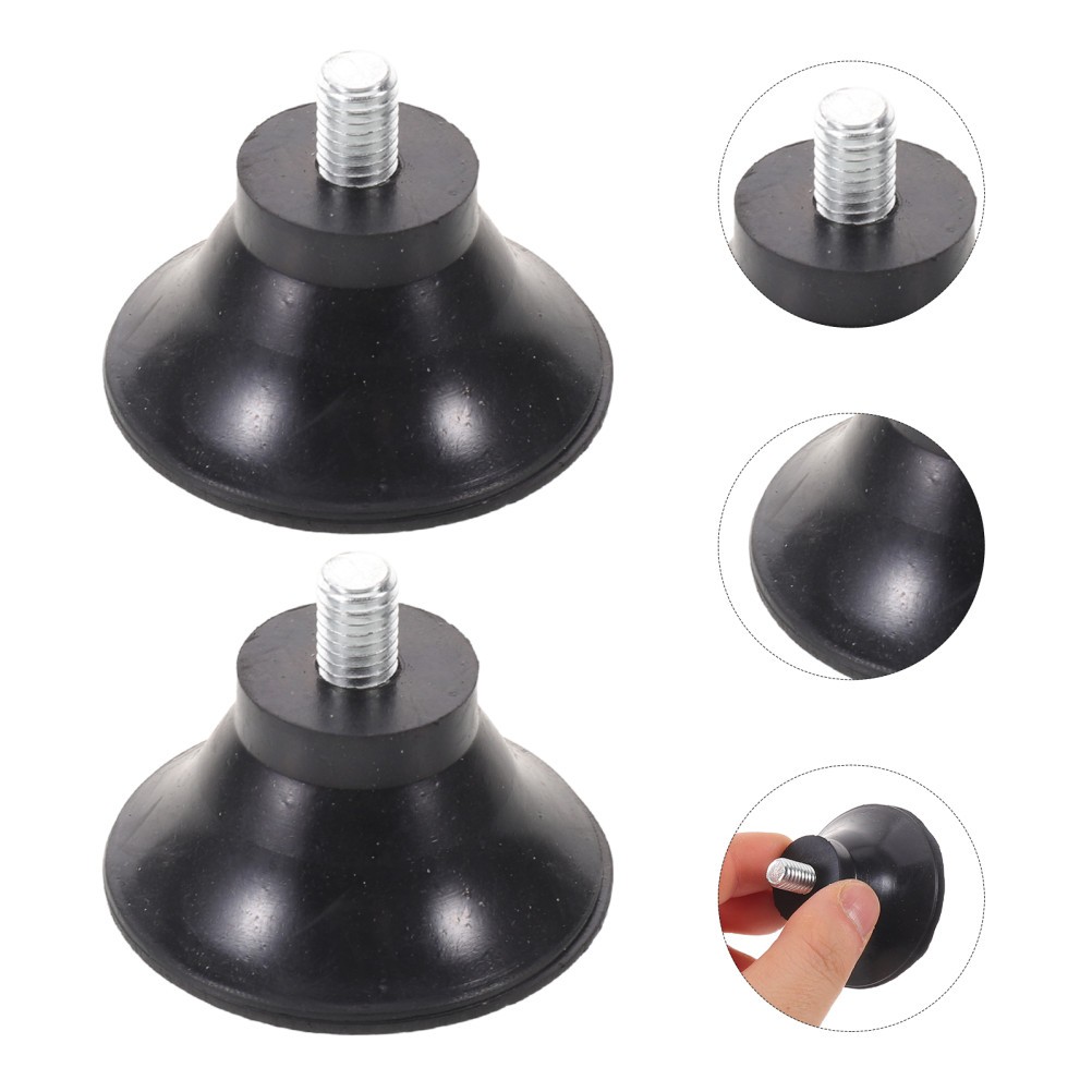 4 Pcs Spinning Bike Support Pad Non-slip Leveling Foot Metal Pads Accessories