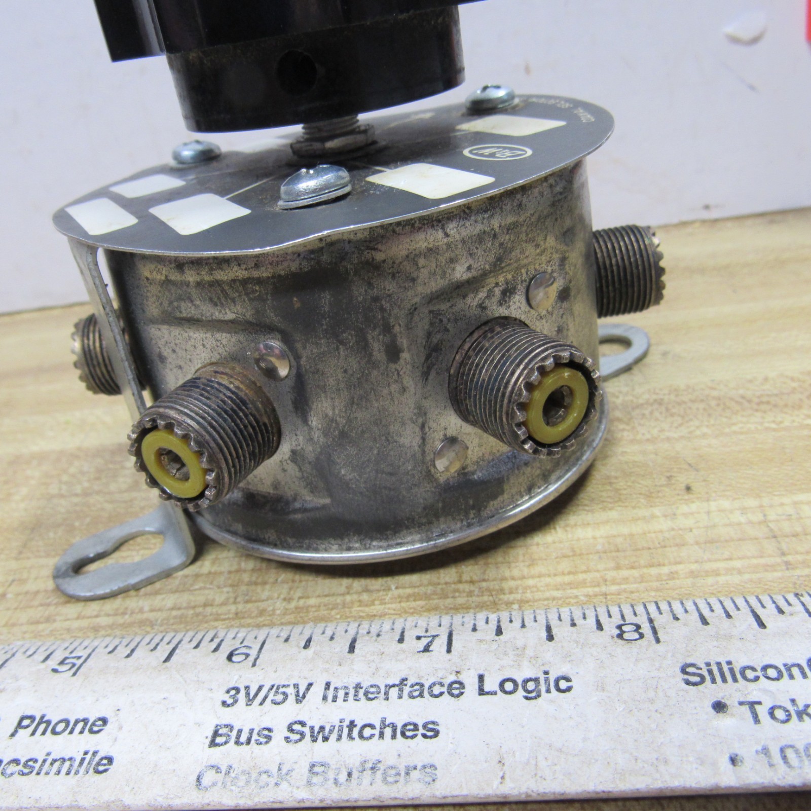 COAX SWITCH 5 Position UHF Connector PROTAX 376 HAM RADIO