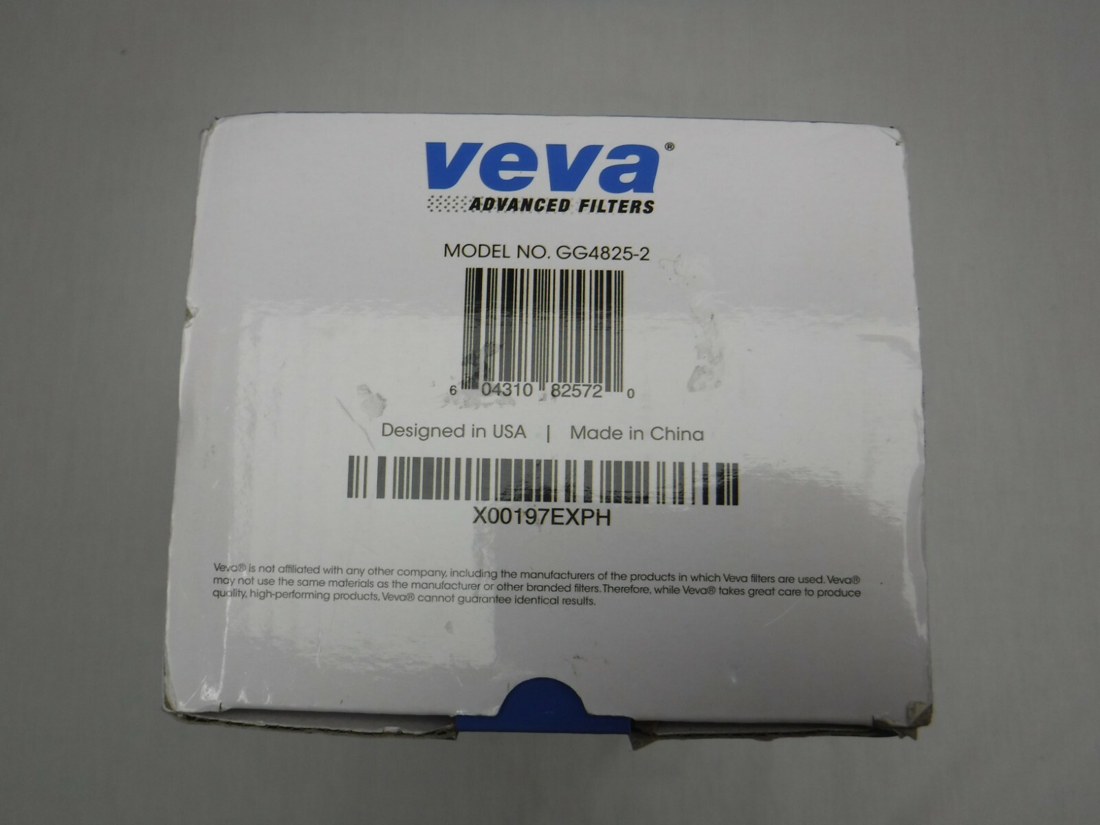 VEVA Premium HEPA Replacement Filter 2 Pack + 8 Carbon Pre-Filters Model GG48252