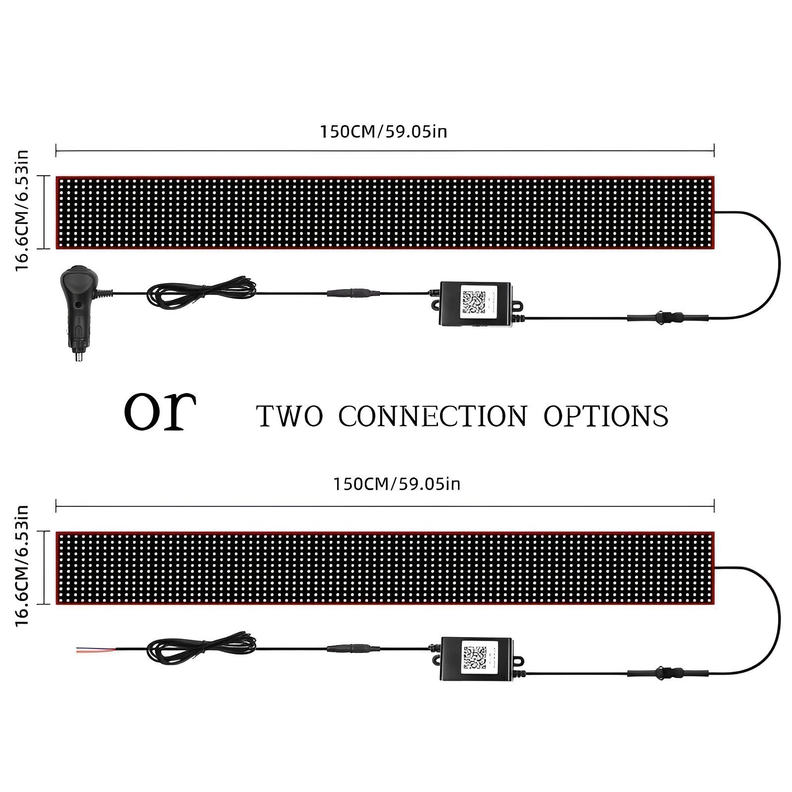 New Truck-Specific Devil's Eye LED-Screen Car Eye Light APP Control Dynamic