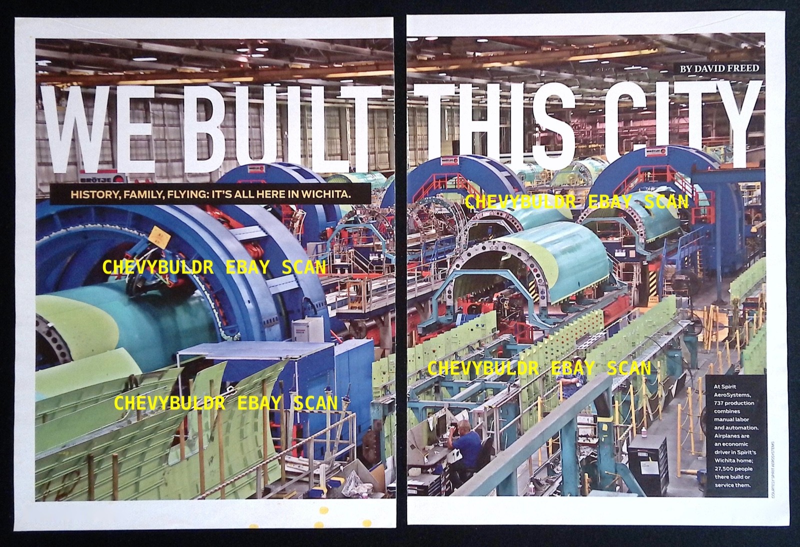 2018 Wichita Kansas Spirit AeroSystems Profile Article "We Built This City"