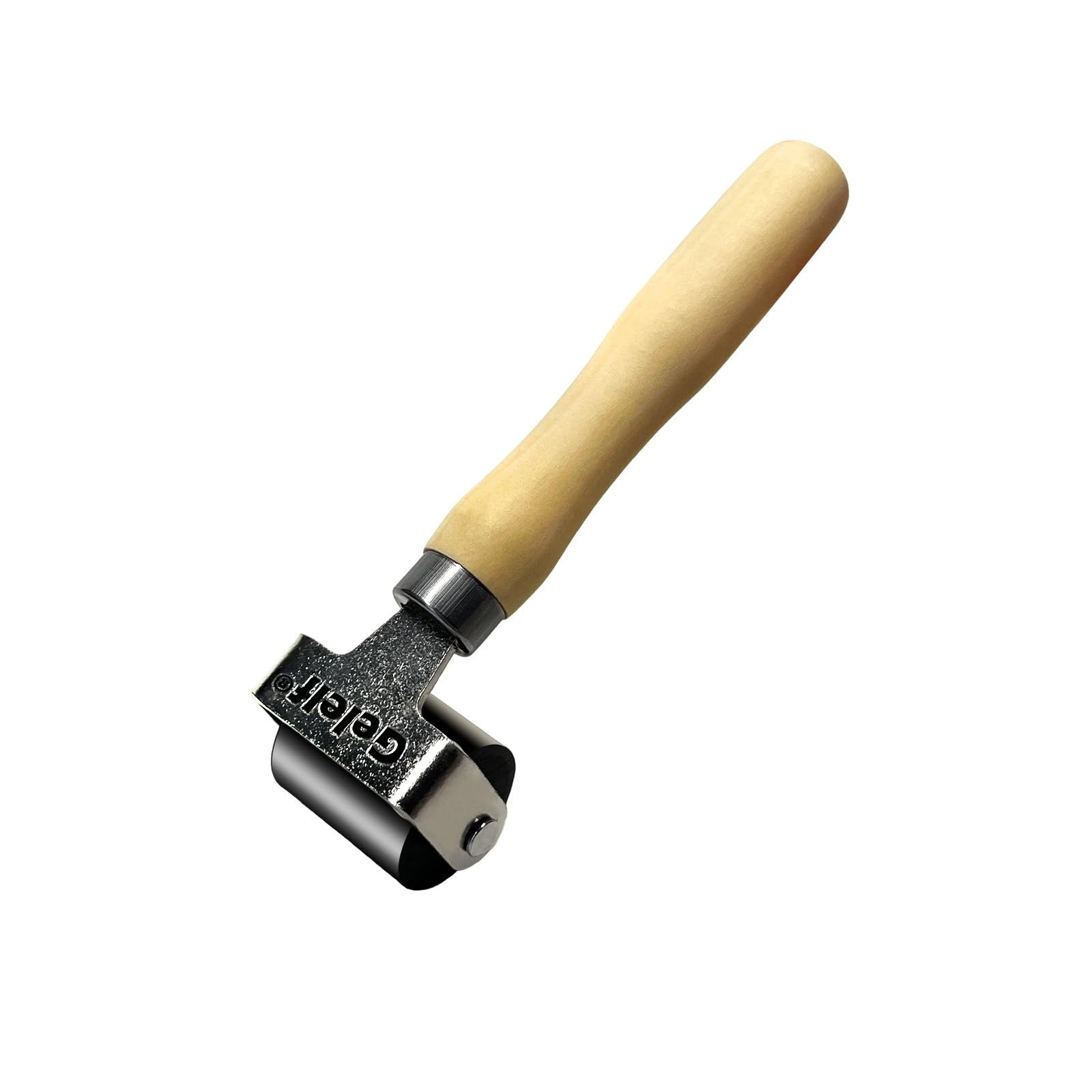 Smooth Peeling Brayer Wood Hand Ink Roller Stamping Printmaking #3 1.5 In