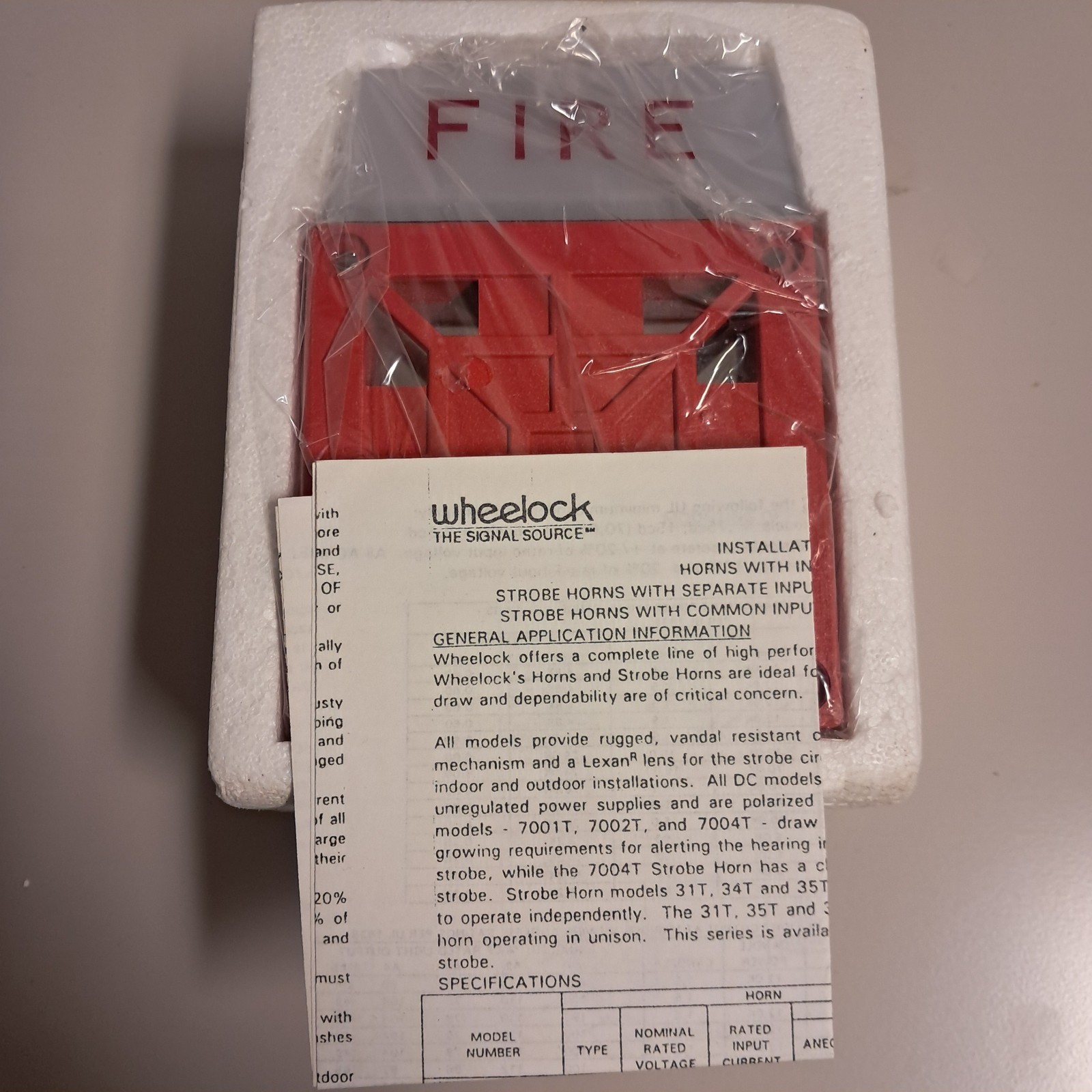 Wheelock 7002t-24