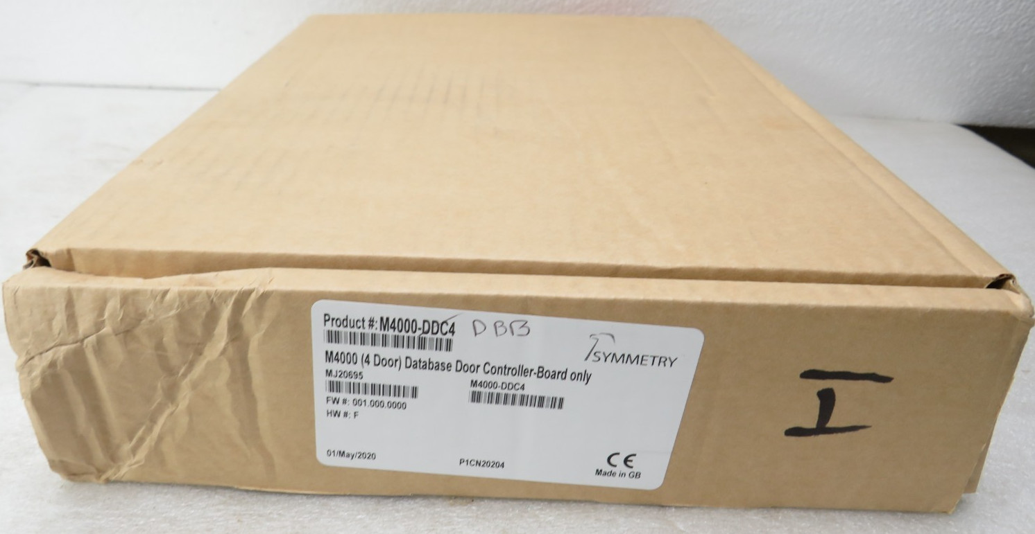 ✔AMAG Symmetry M4000-DDC4 Door Controller Board + M4000-DBB Database Board [CTD]