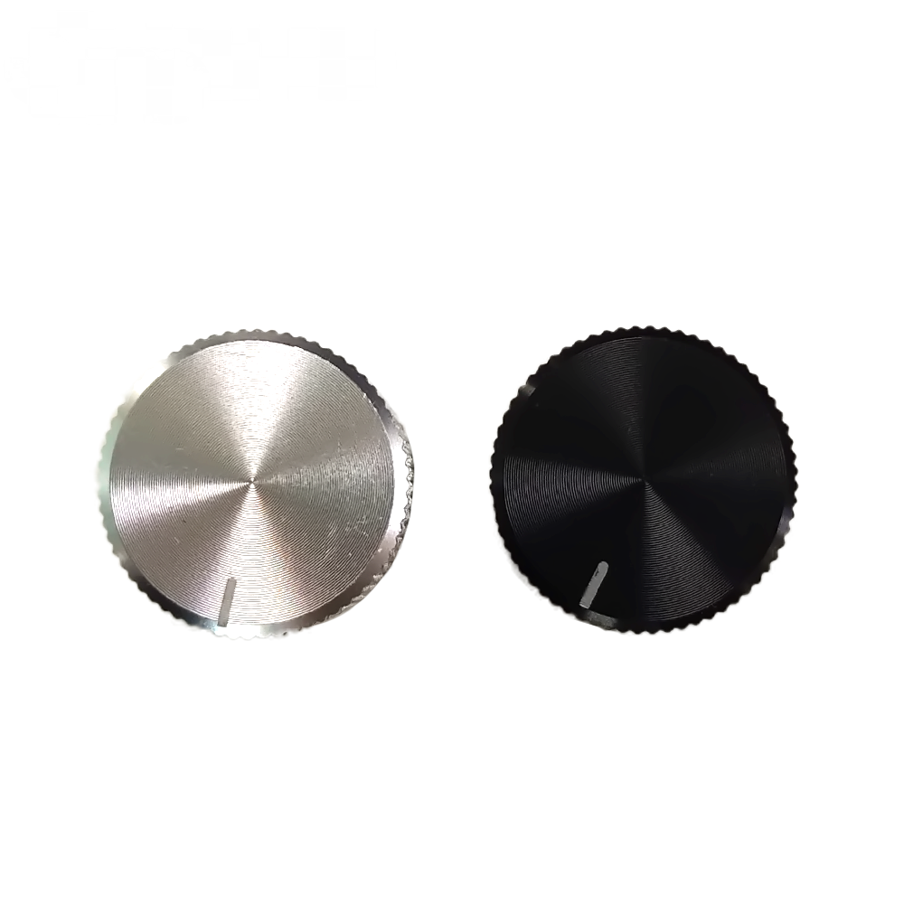 2PC 5mm Potentiometer knobs Caps Knurled Shaft Potentiometer Control Knob