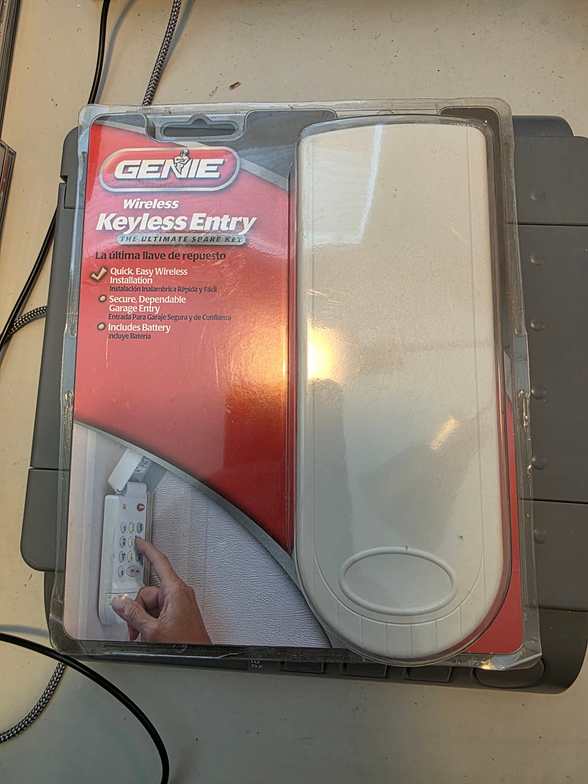 Genie Wireless Keyless Entry GWKPD-BL NEW