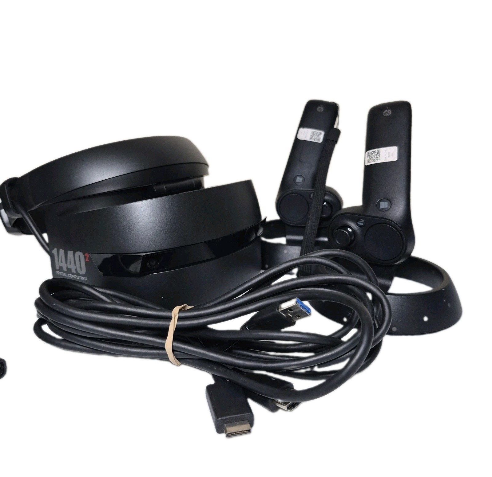 HP Windows Mixed Reality Headset 1440 with Controllers, Tested & Works!