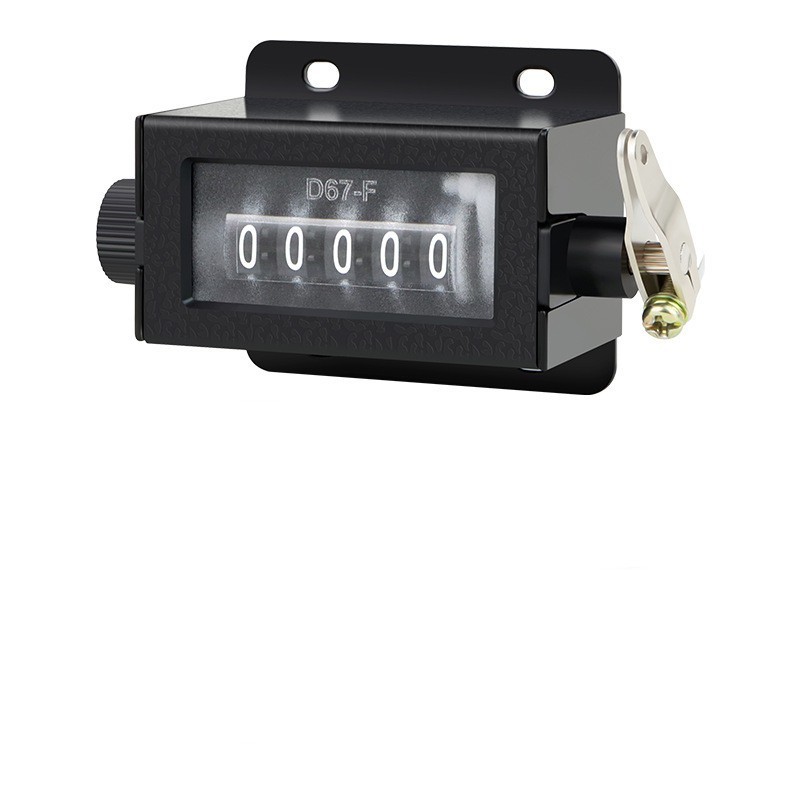 5 Digit Display Manual Hand Tally Counter Resettable Mechanical Clicker New