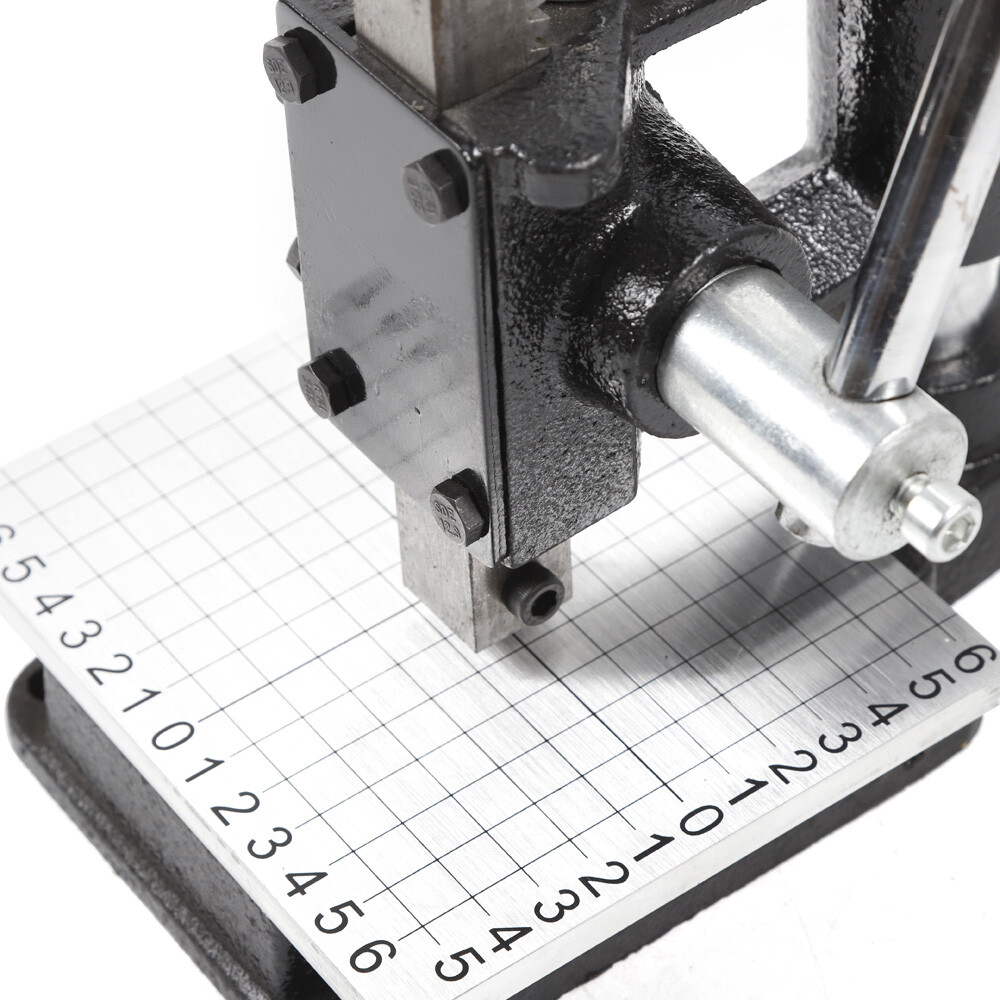 Leather Craft Imprinting Machine DIY Embossing Press Leather Stamp Punching Tool