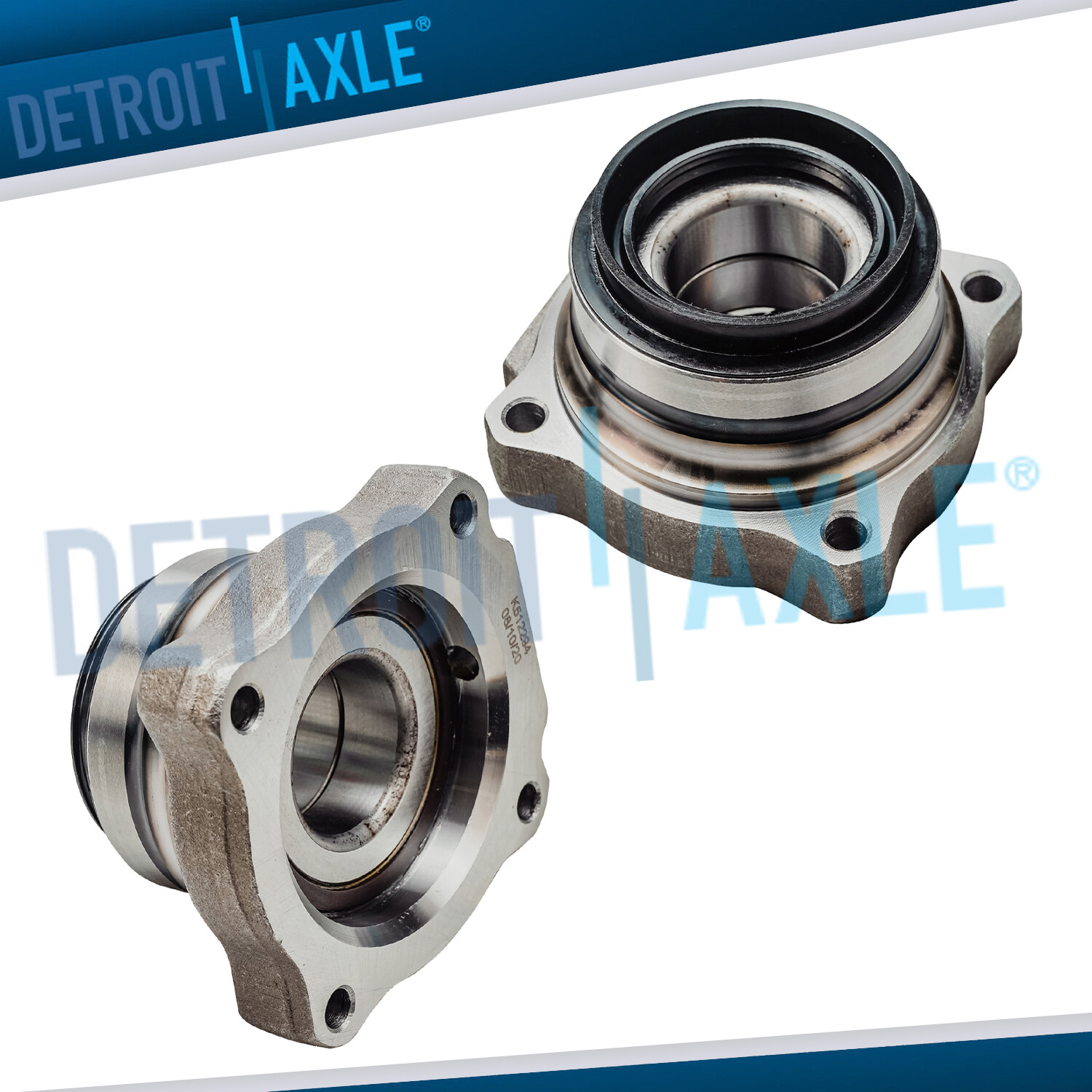 Pair Rear Wheel Bearing and Hubs Assembly for 2005 - 2020 Toyota Tacoma w/ ABS