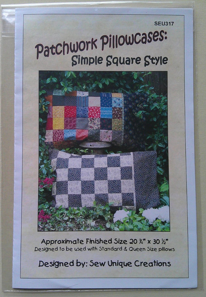 Patchwork Pilowcases quilt pattern *A20