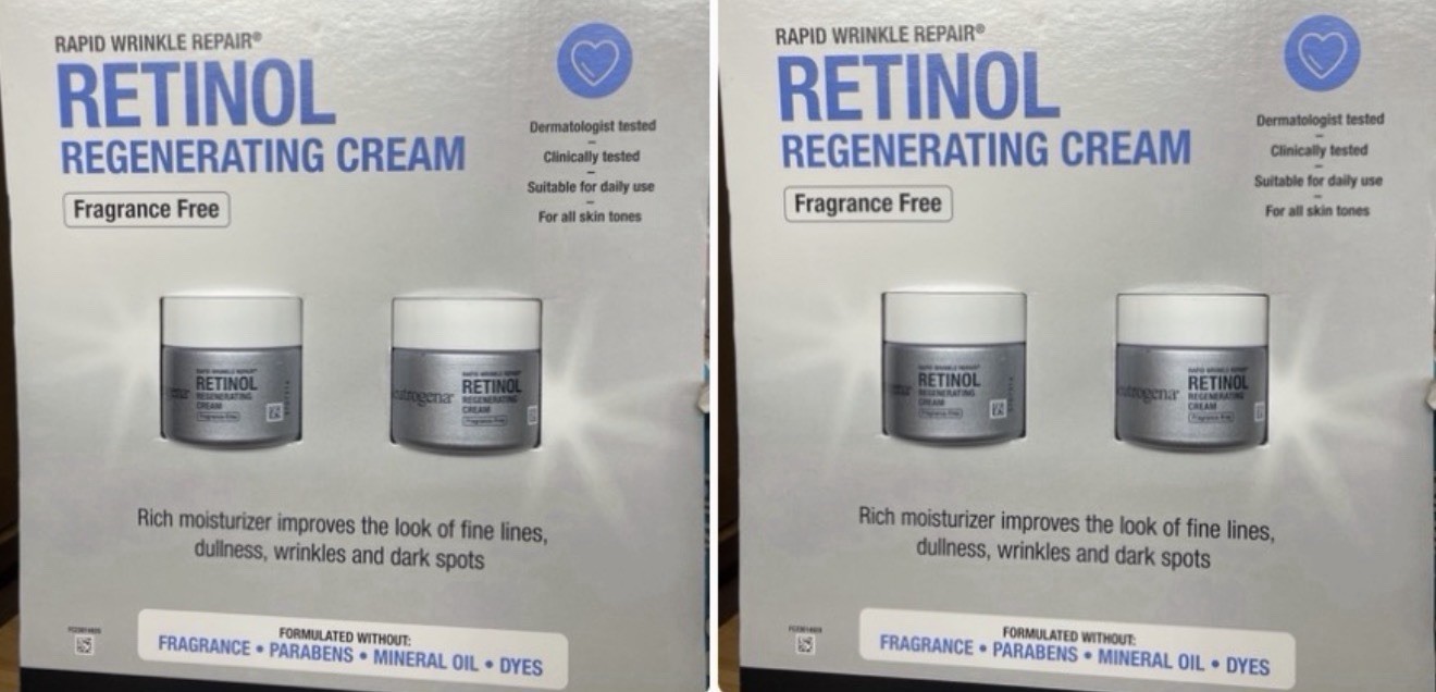 4 Neutrogena Rapid Wrinkle Repair Regenerating Cream Fragrance Free 1.7oz  Jars