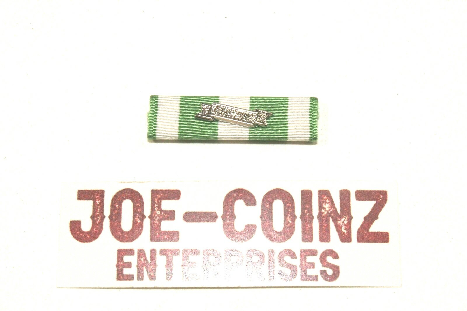 U.S. NEW VIETNAM CAMPAIGN RIBBON SERVICE RIBBON BAR W/ HOLDER