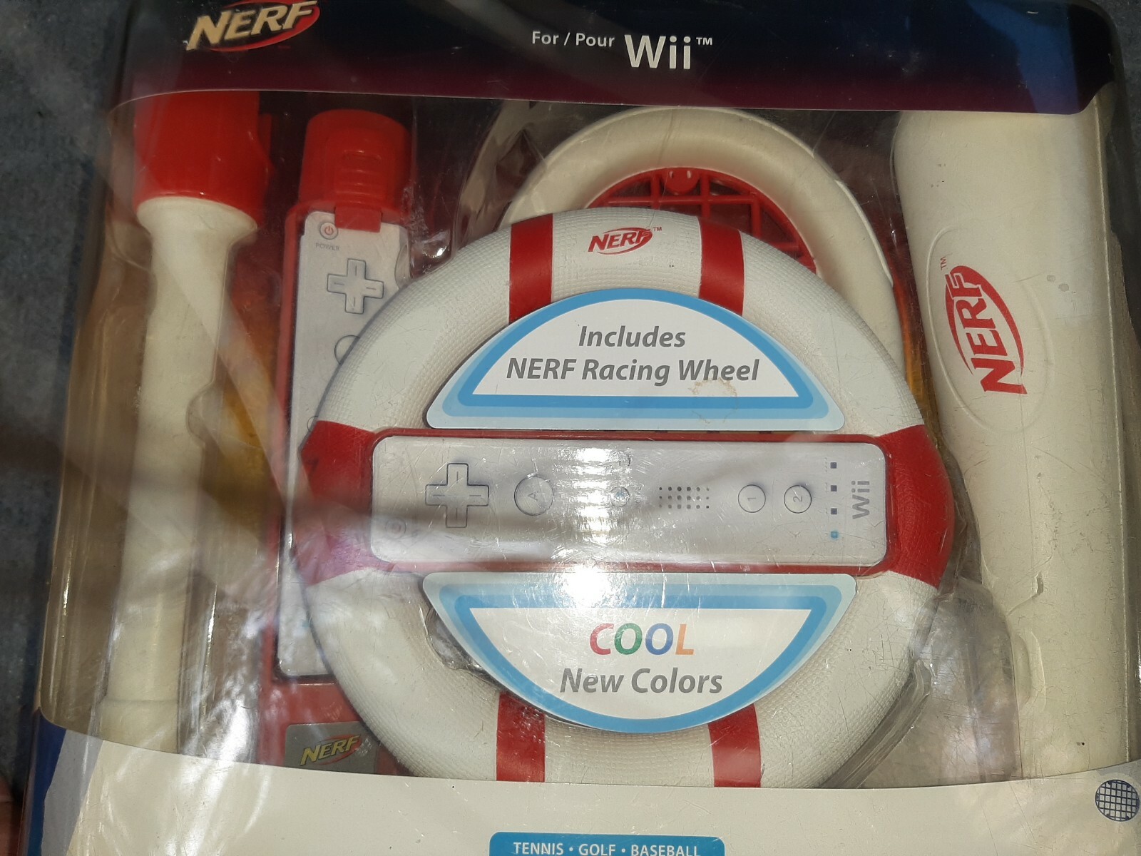 Nerf Red wii sports pack New Read Description