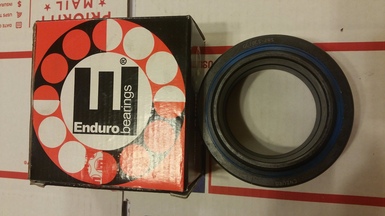GE 35 FW2RS Spherical  Bushing Bearing  ENDURO Brand  sealed both side