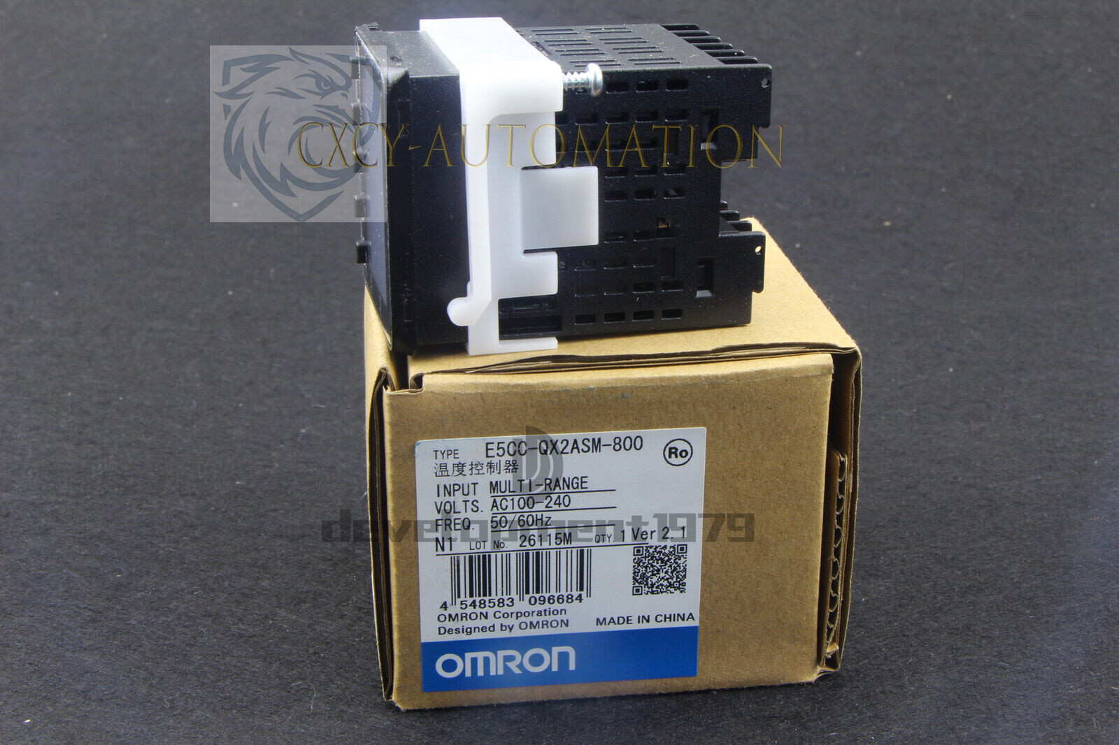 New ONE Omron Temperature Controller E5CC-QX2ASM-800
