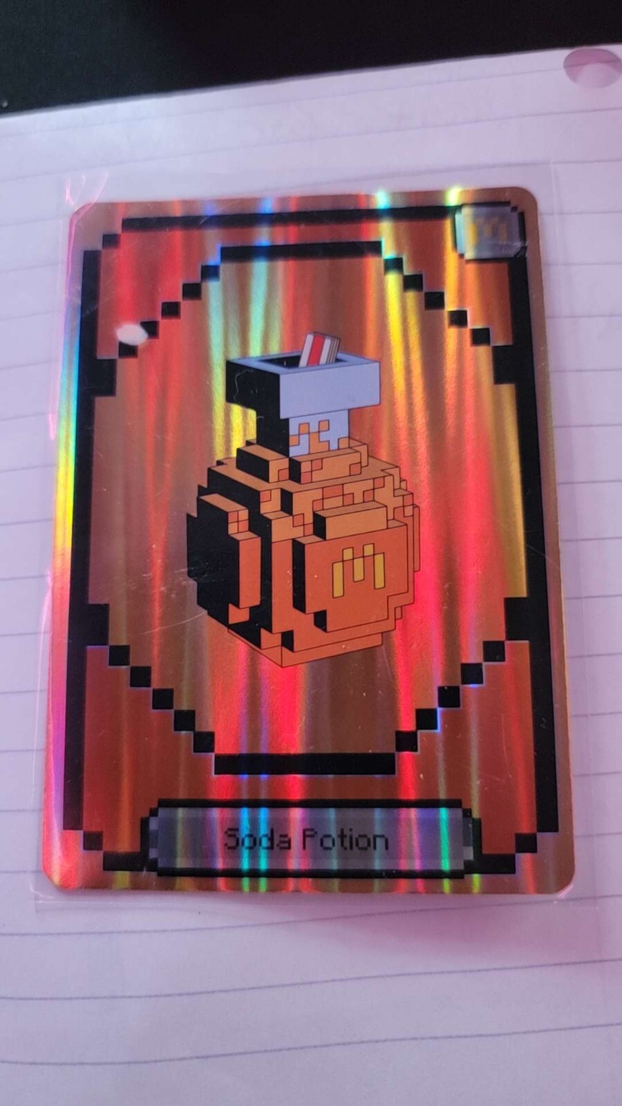 McDonald’s Minecraft Adult Happy Meal Soda Potion Code [CHECK DESCRIPTION]