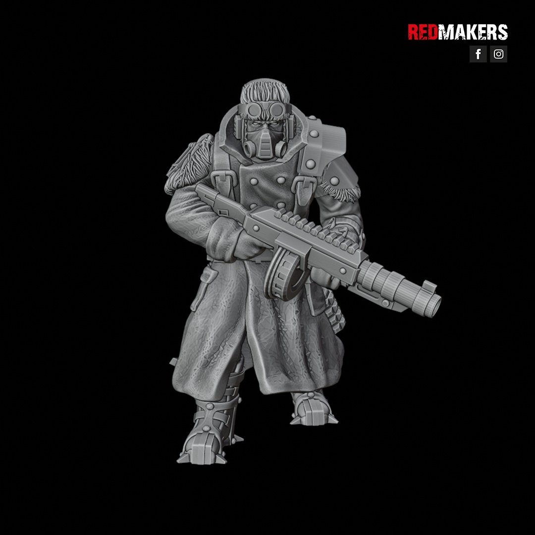 ICE WARRIORS INFANTRY GRENADE LAUNCHER SET (8U)