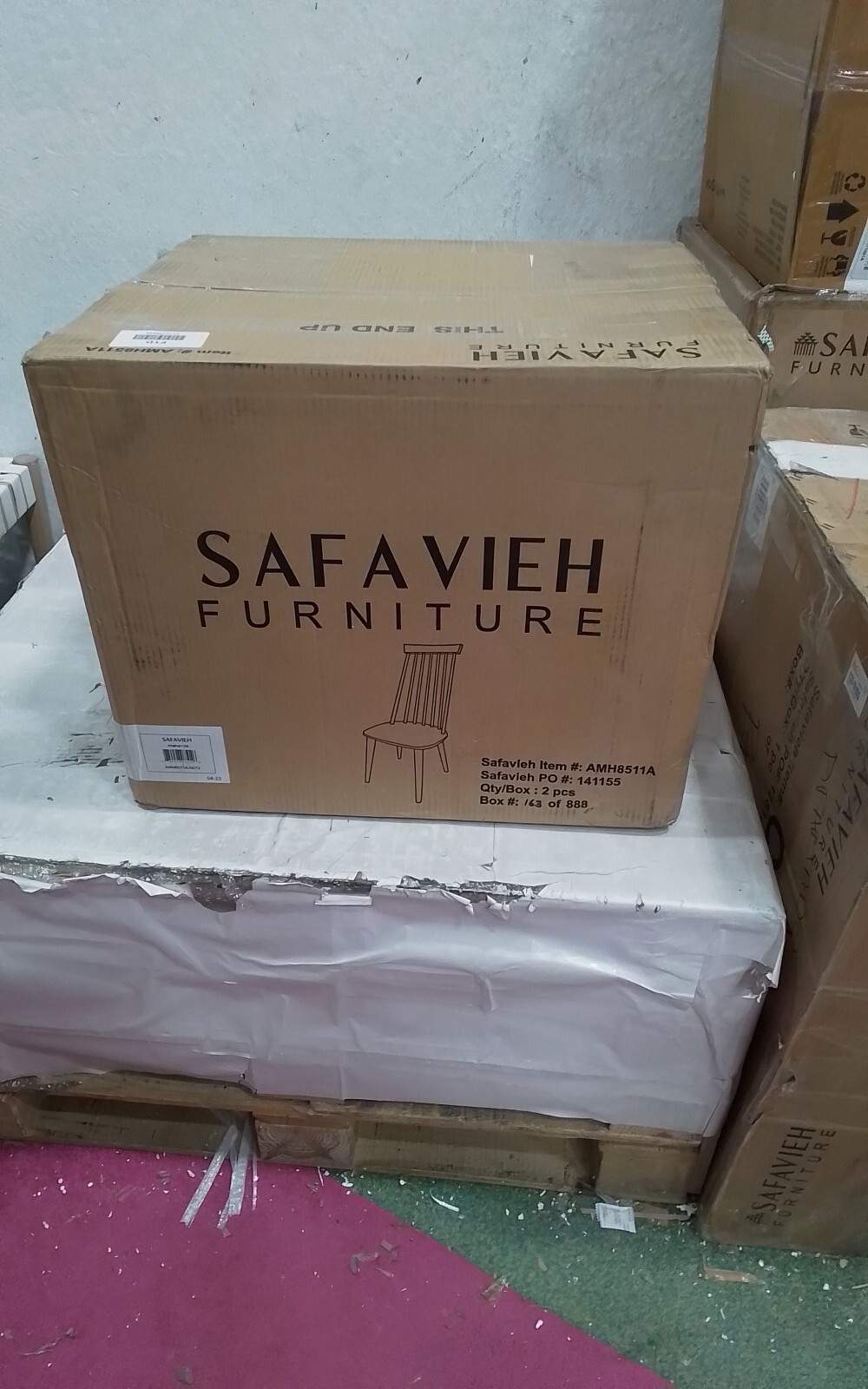 Safavieh BURRIS SIDE CHAIR, Reduced Price 2172739435 AMH8511A