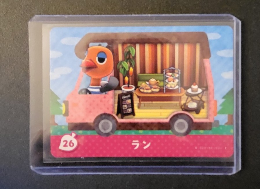 Sandy  26 JAPAN VER. RV Welcome Home - Authentic Animal Crossing Amiibo Card