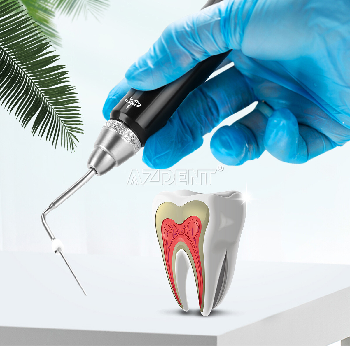 AZDENT Dental Cordless Wireless Gutta Percha Obturation System Endo/Needles Tips