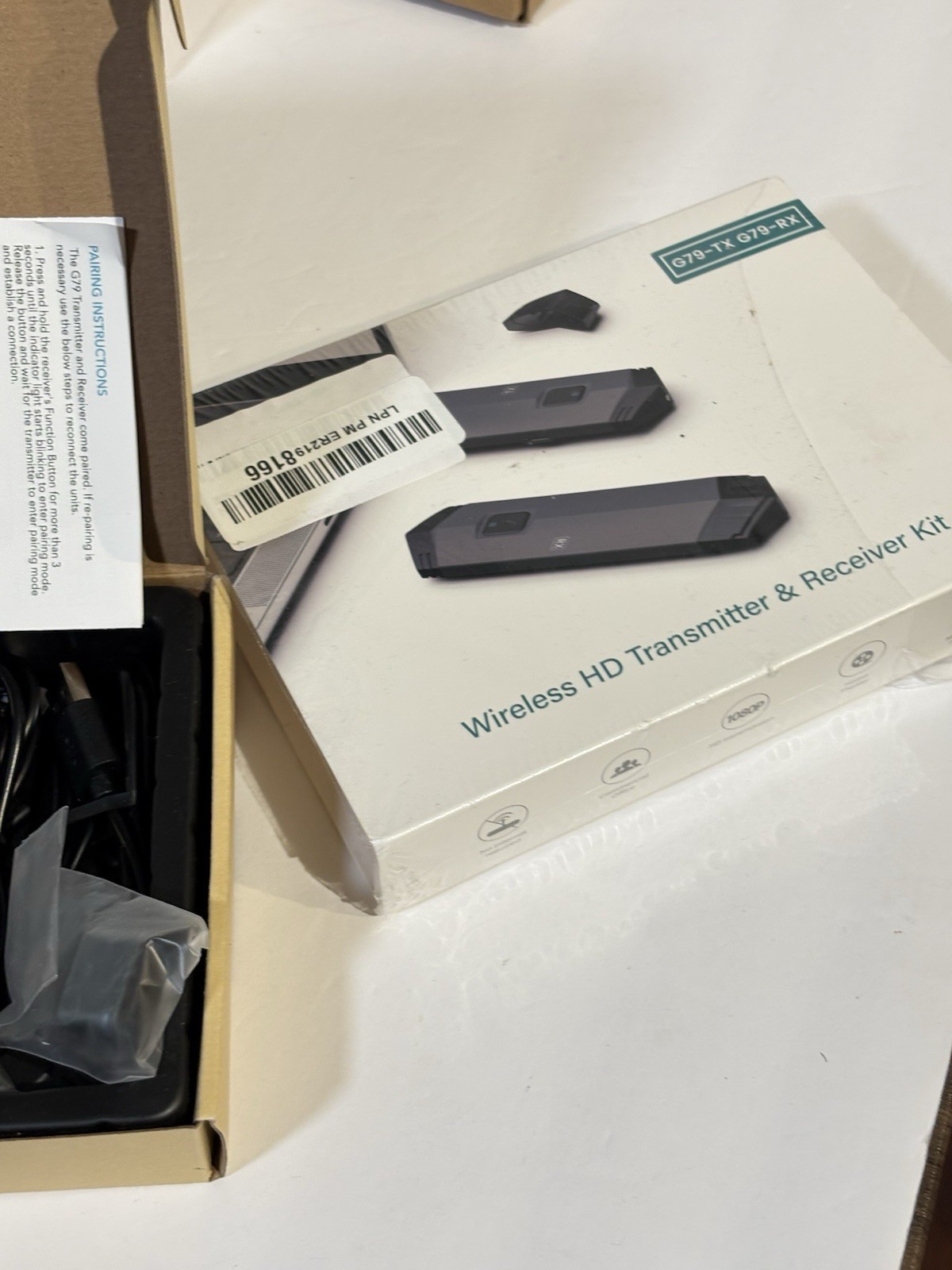 Wireless HDMI Transmitter & Receiver Kit 1080P G79 TX RX Plug & Play