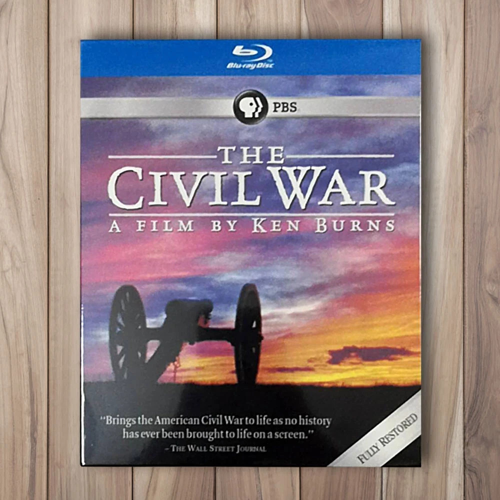 The Civil War A Film Directed By Ken Burns (Blu-ray, 6-Disc Set) New Sealed US