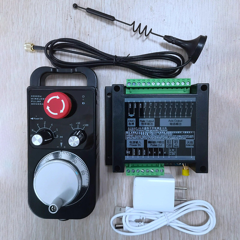 New Manual Pulse Generator For XCMCU XCWGP-06 6-Axis Wireless CNC MPG