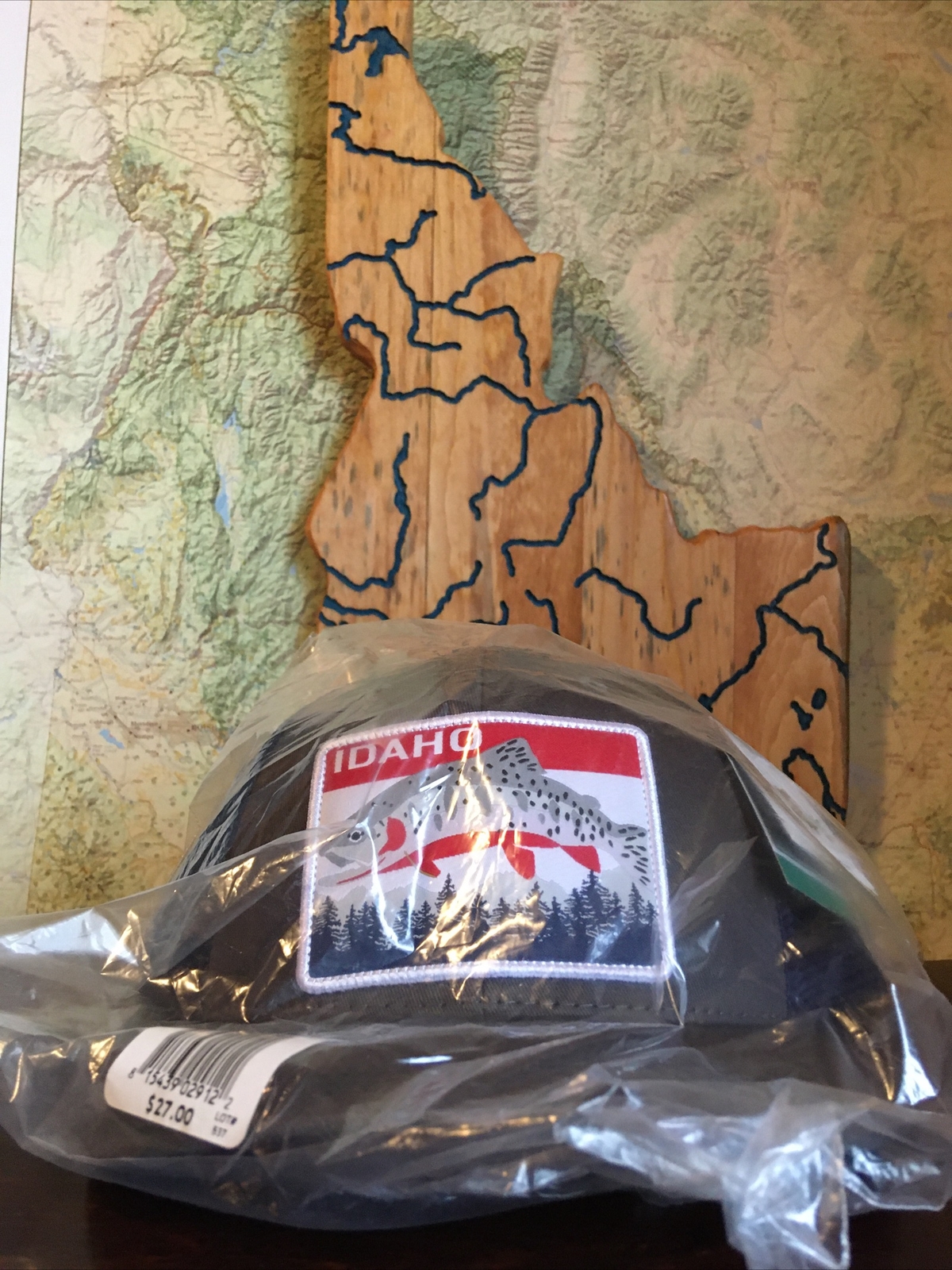 RepYourWater Idaho Cutty Trout trucker hat