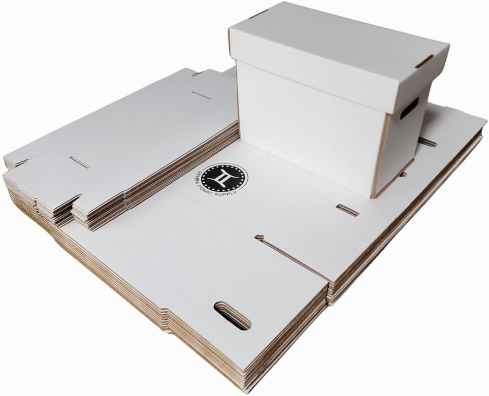 Thick-Grip Comic Book Storage Box — Usa-Made, Holds 130-170 Comics, 250 Lbs Stre