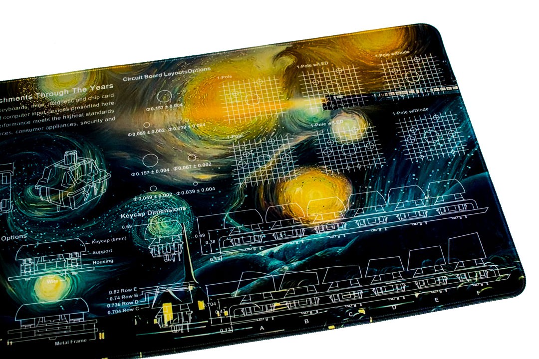 Cherry MX Deskmat - Starry Night