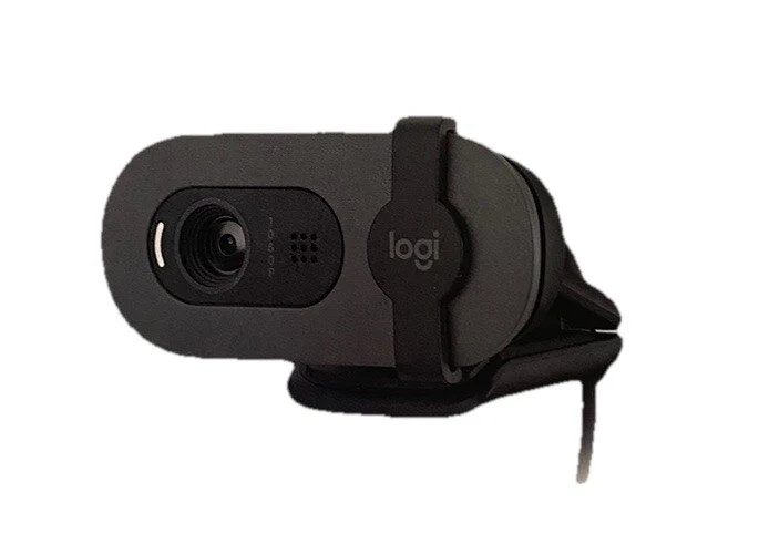 Logitech - Brio 100 1080p Full HD Webcam for Meetings and Streaming - Graphite