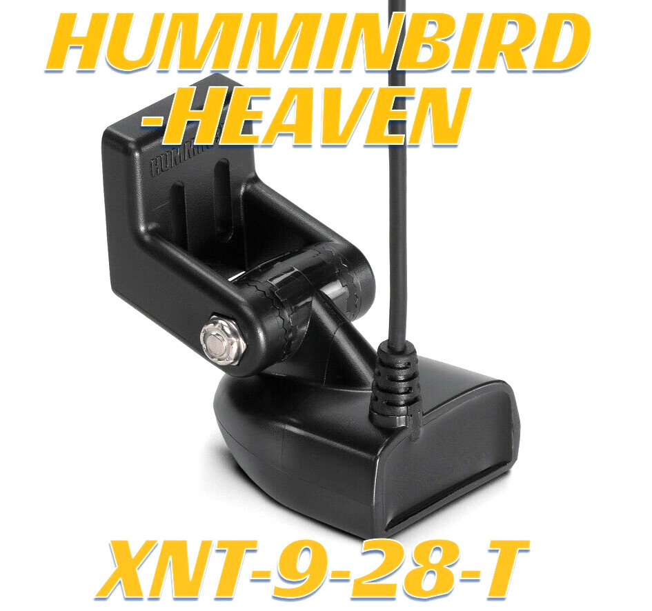 NEW HUMMINBIRD XNT-9-28-T TRANSDUCER W/MOUNT PIRANHA MAX 4 165 175 195 196 197