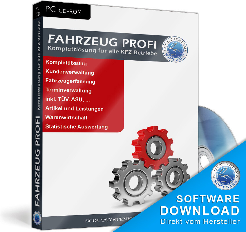 Vehicle Invoice Software, Software Workshop, Program Auto Repair Shop - Unlimited!