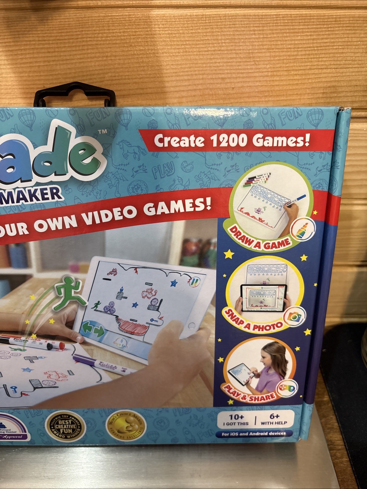 Pixicade Mobile Game Maker Create & Play Your Own Video Children’s Game NEW