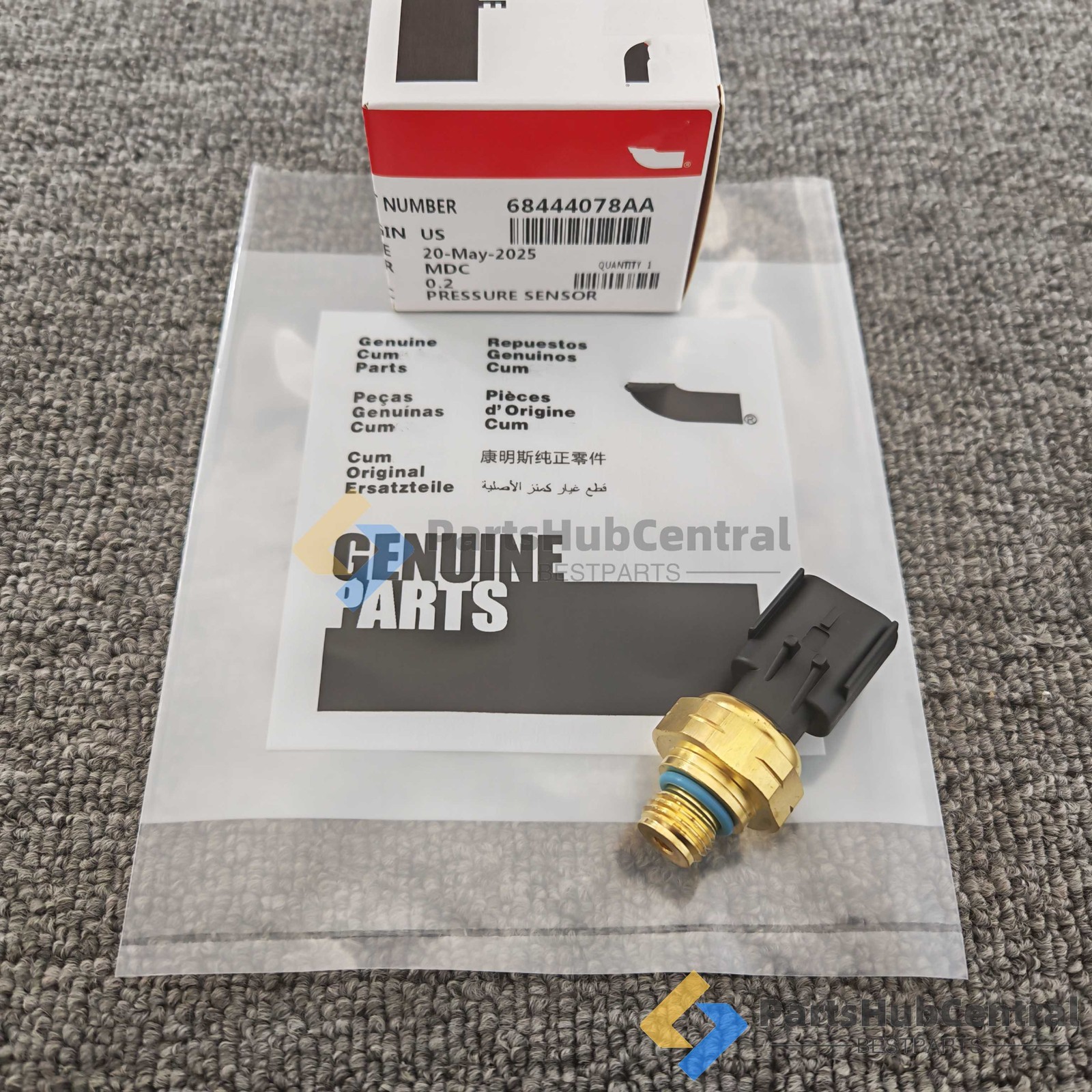 New For 19-22 6.7L Ram Cummins Exhaust Manifold Pressure Sensor 68444078AA