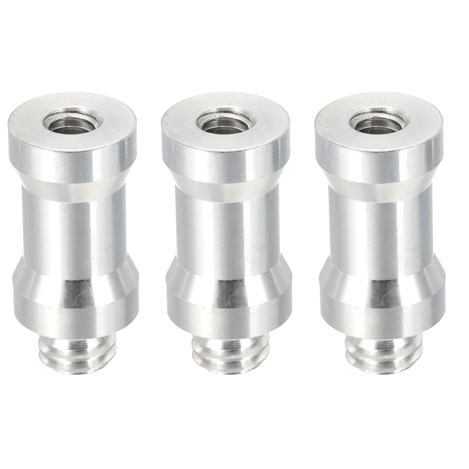 3pcs 1/4" to 3/8" Female to Male Camera Spigot Screws Converter Tripod Adapter