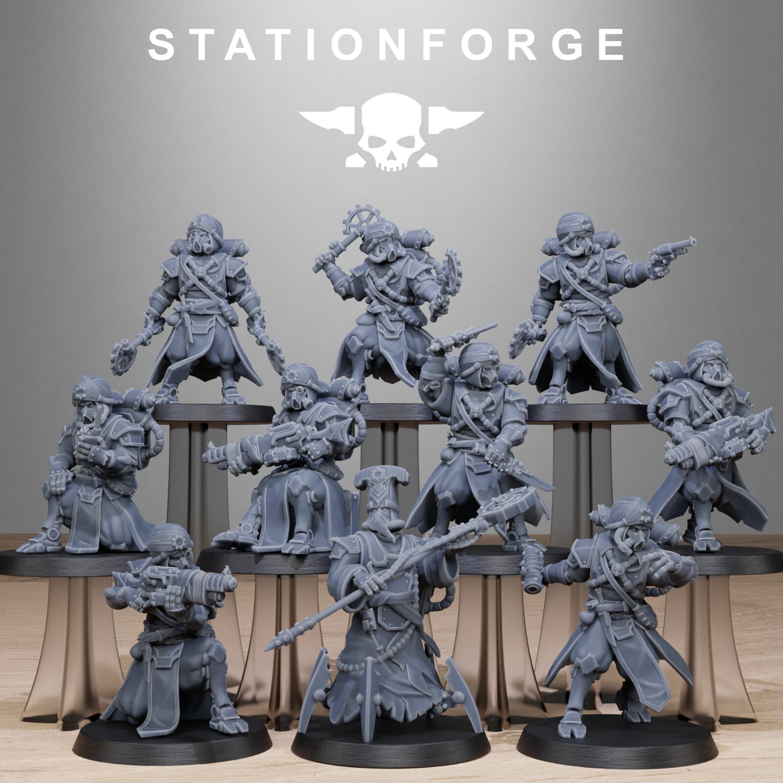 Scavenger Scorchers x 10, Tech Adepts, Mech Division, Kill team