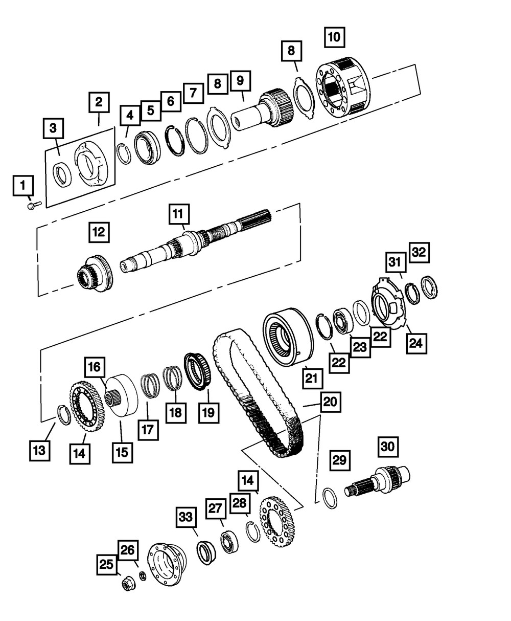 Genuine Mopar Shift Range Sleeve 5012314AA