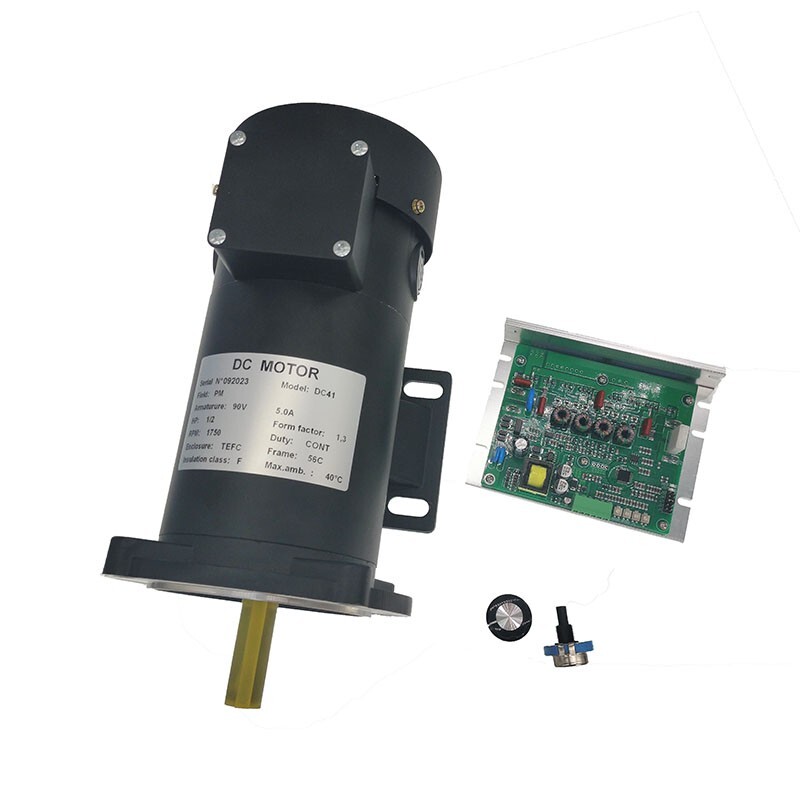 500W 750W 1000W Carbon brush DC motor reversible controller