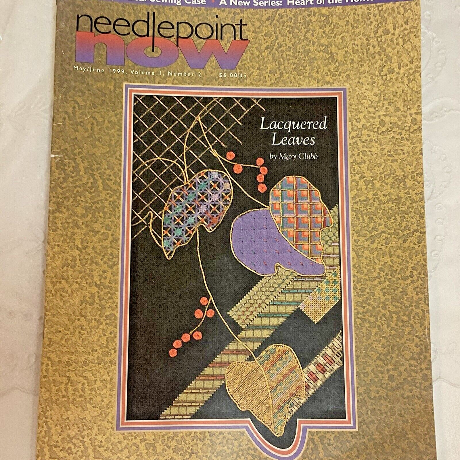 Needlepoint Now Magazine Back Issue Year May June 1999 Vol 1 Number 2