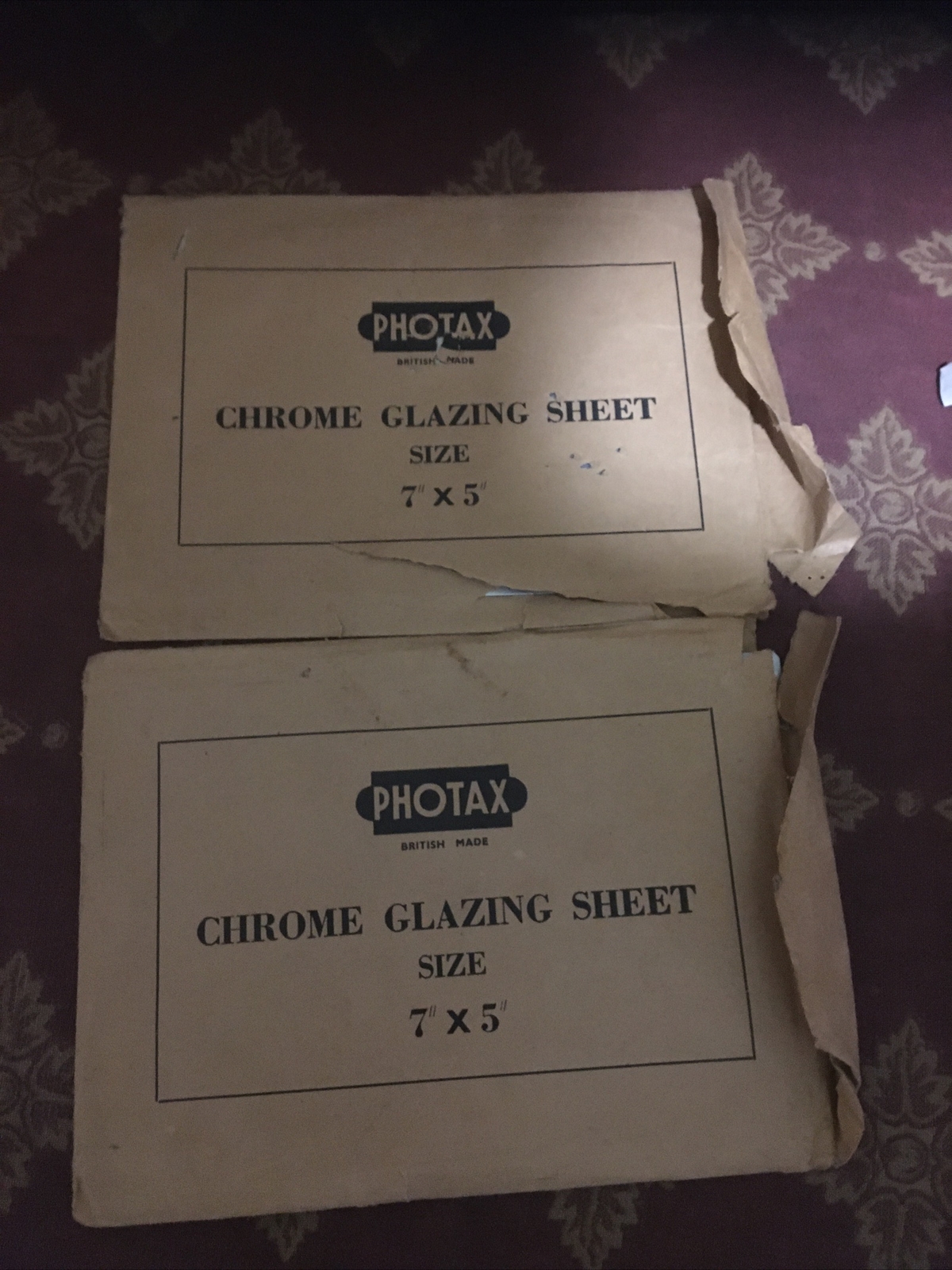 Photax Chrome Glazing Sheet Size 7x5