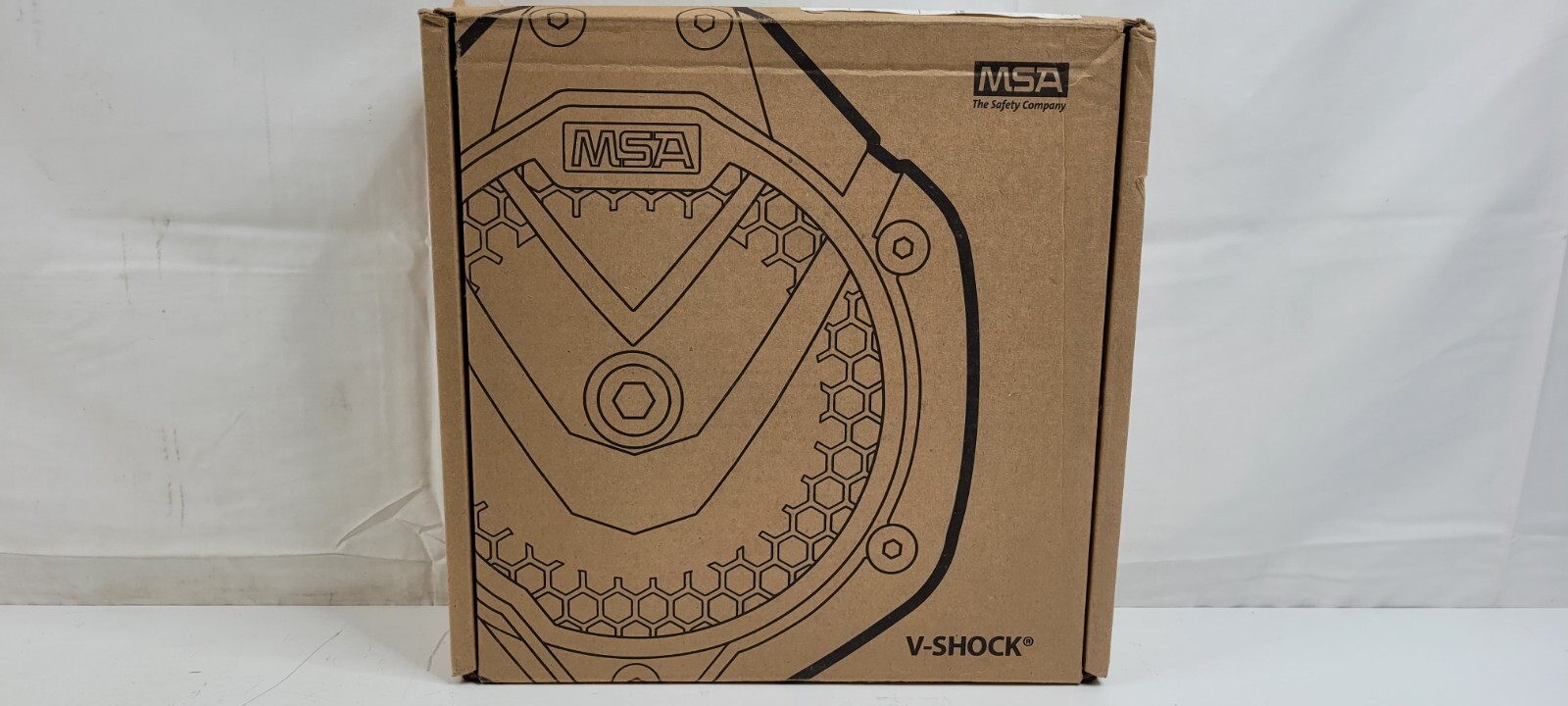 MSA VSLEW-012-PB-A V-SHOCK EDGEPFL 6' Twin-Leg 36C Twin Link Triple Action Carab