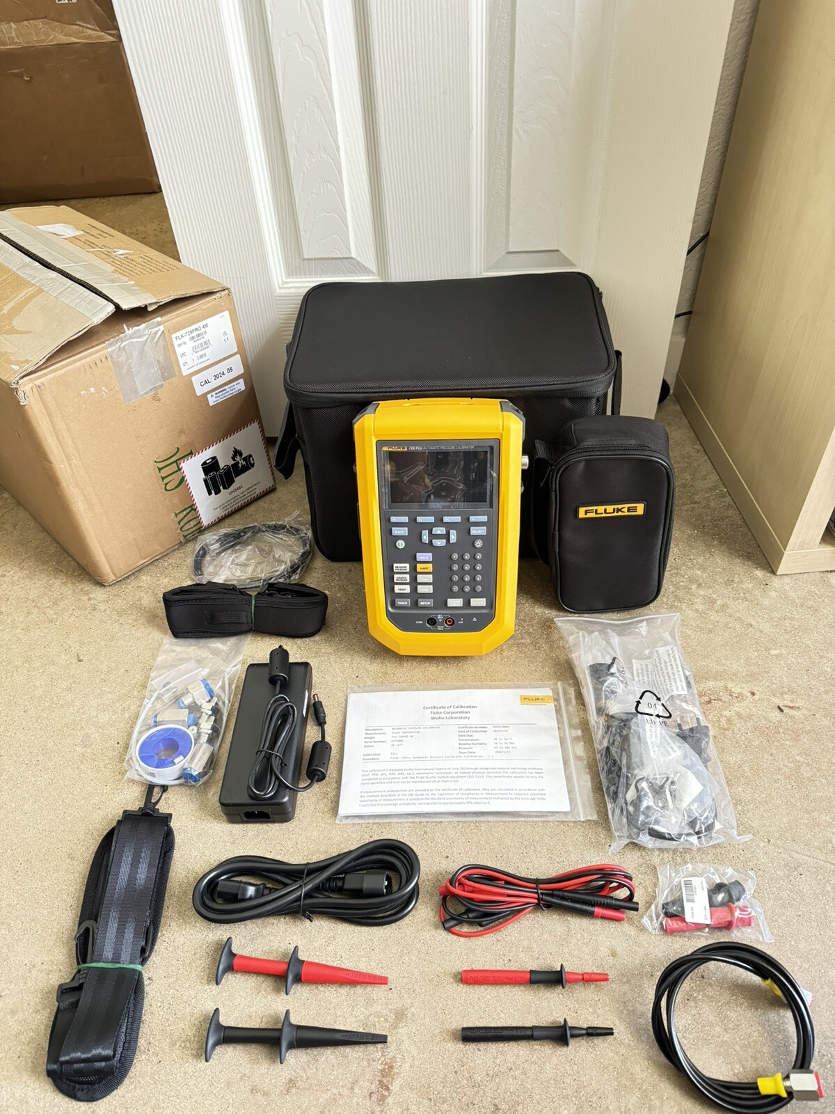 FLUKE 729PRO 4M AUTOMATIC PRESSURE CALIBRATOR MFG-2024/CALIBRATED2024